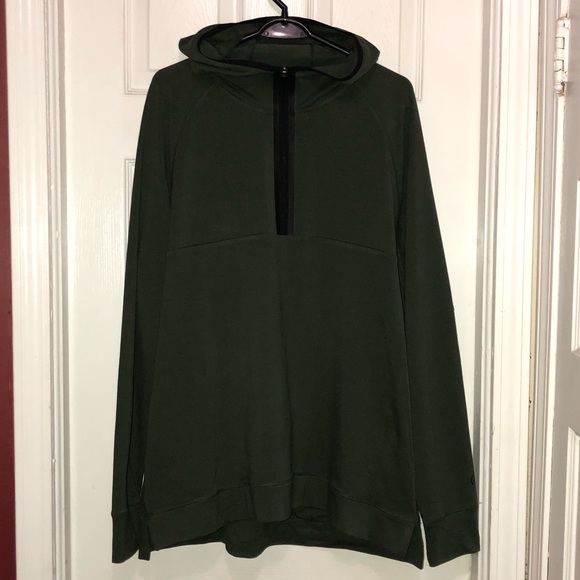 NWT🌒Champion Active Half Zip - Olive - Picture 2 of 4